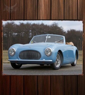 Металлическая табличка Cisitalia 202 Cabriolet
